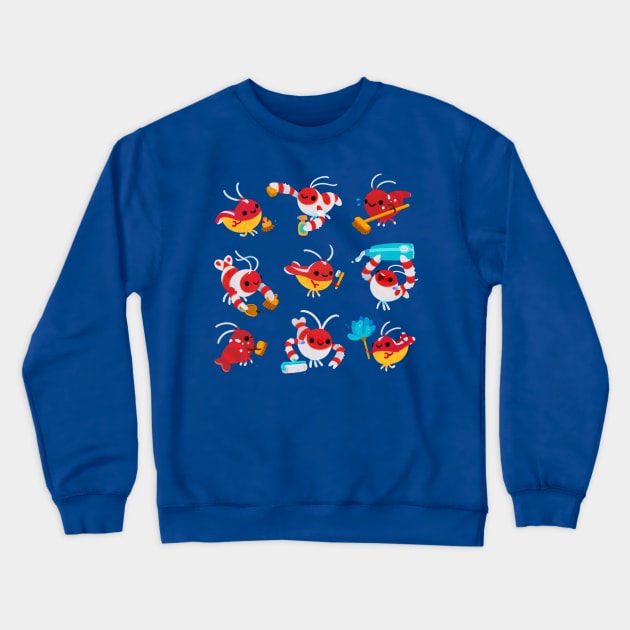 Cleaner shrimp Crewneck Sweatshirt by pikaole